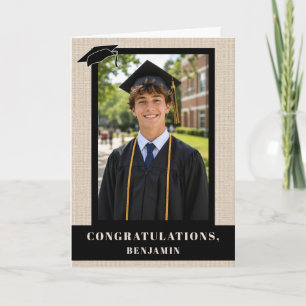 Congratulations Graduation Graduate Photo Card