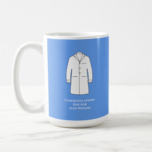 Congratulations Graduation Medical Doctor Coffee Mug (Left)