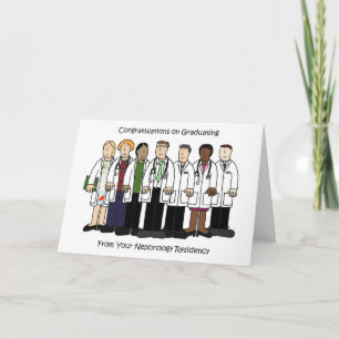Congratulations Graduation Nephrology Residency Card