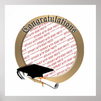 'Congratulations' Graduation Photo Frame
