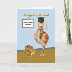 Congratulations, High School Graduation Card