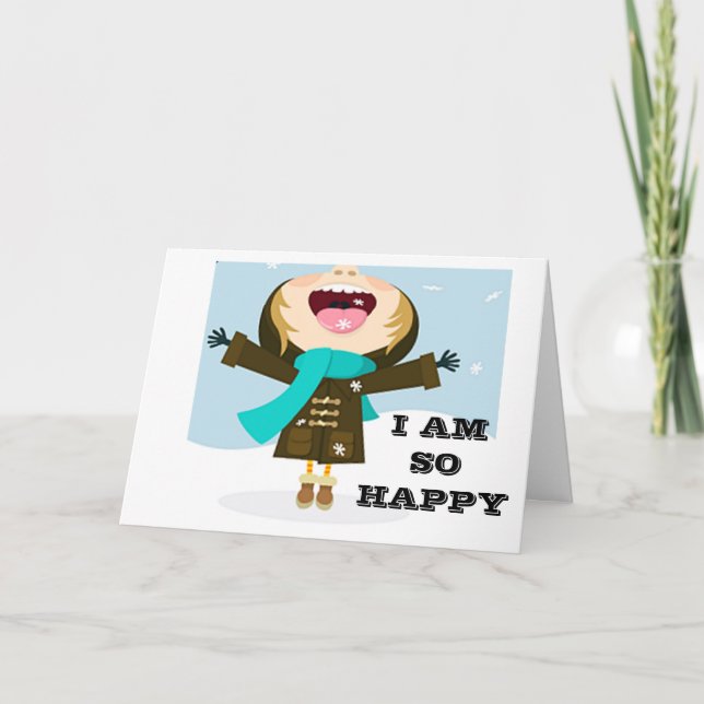 CONGRATULATIONS-I AM SO HAPPY FOR "YOU" CARD (Front)