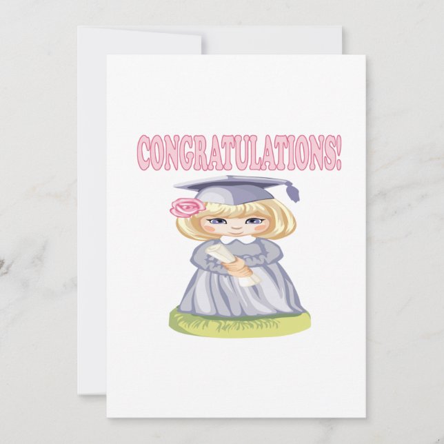 Congratulations Invitation (Front)