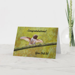 Congratulations Job Graduation Success Card