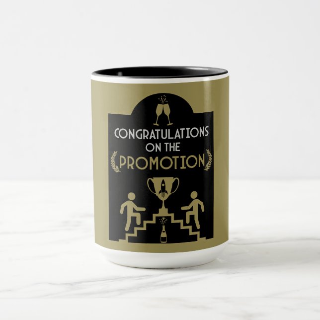 Congratulations Job Promotion Mug (Center)