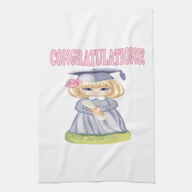 Congratulations Kitchen Towel (Vertical)