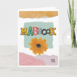 Congratulations - Mabrook Card
