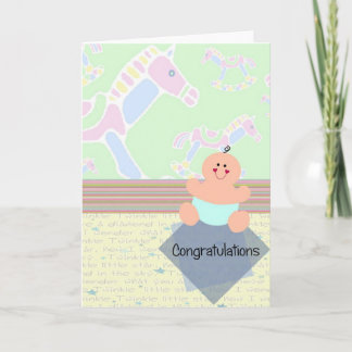 Congratulations, New Baby Card