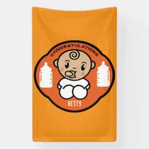 Congratulations New Baby Single Mother Banner