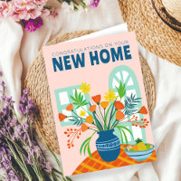 CONGRATULATIONS NEW HOME MOVING Flower Vase