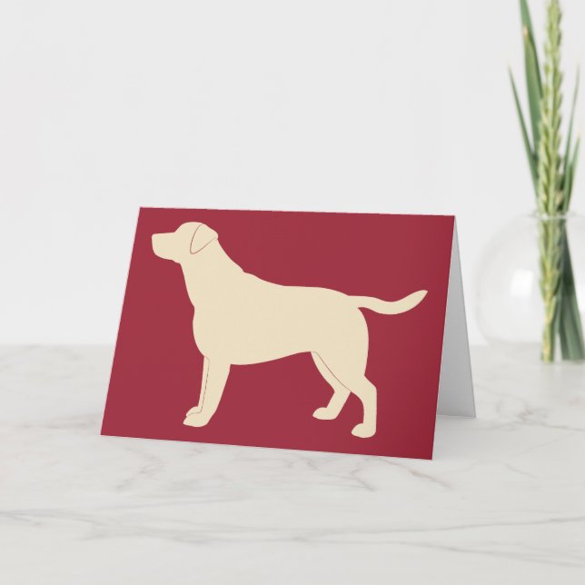 Congratulations New Labrador Retriever Card (Front)