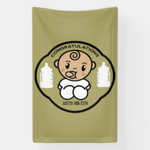 Congratulations New Parents Gender Neutral Banner