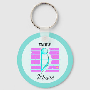 Congratulations Note, Musical Performance Keychain