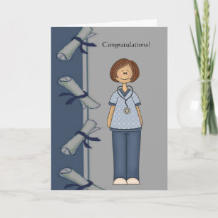 Congratulations Nurse Graduate Personalized Card