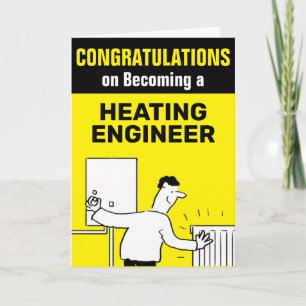 Congratulations on Becoming a Heating Engineer Card