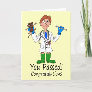Congratulations on Becoming Qualified as a Vet Card