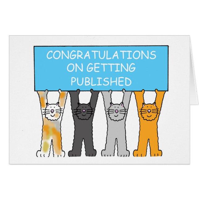 Congratulations on Getting Published (Front Horizontal)