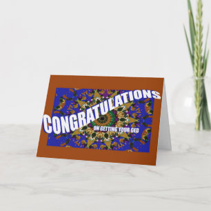 Congratulations On Getting Your GED Card