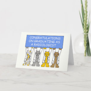 Congratulations on Graduating as a Radiologist. Card