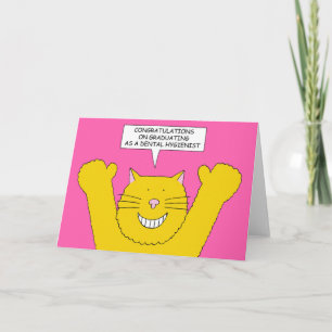Congratulations on Graduating as  Dental Hygienist Card