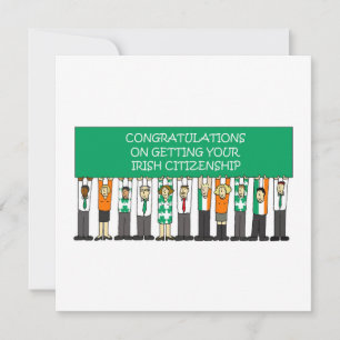 Congratulations on Irish Citizenship Card