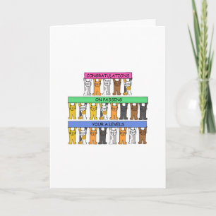 Congratulations on Passing Your A Levels Card