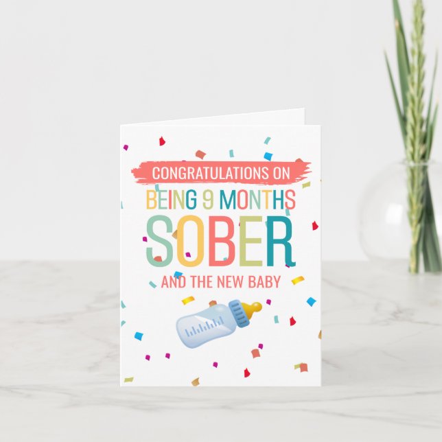 Congratulations on The New Baby Card (Front)