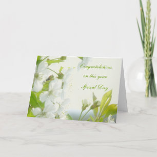 Congratulations, on this your, ... card