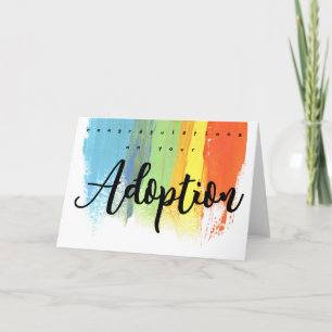 Congratulations on your adoption card