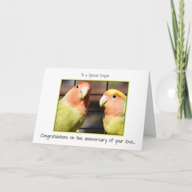 Congratulations on Your Anniversary Card (Front)