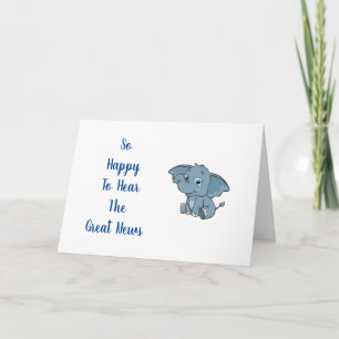 CONGRATULATIONS ON YOUR "BABY" CARD