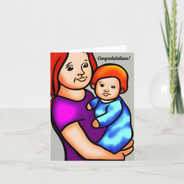 Congratulations on your Baby! Card (Front)
