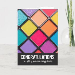 Congratulations on your Cosmetology License  Holiday Card
