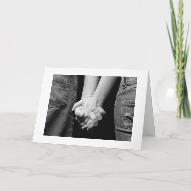 Congratulations on your engagement card (Front)