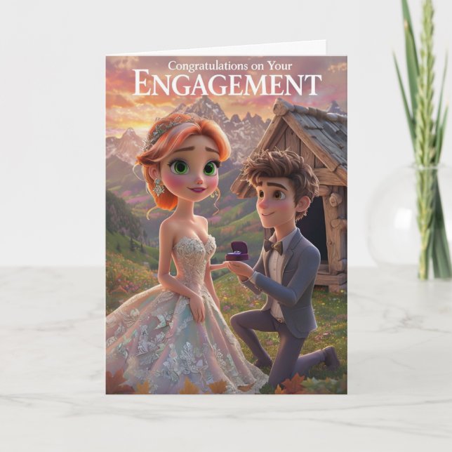 Congratulations on your Engagement Card (Front)
