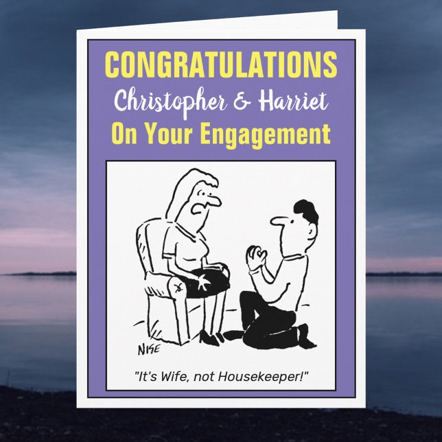 Congratulations On Your Engagement - Funny Card (Creator Uploaded)