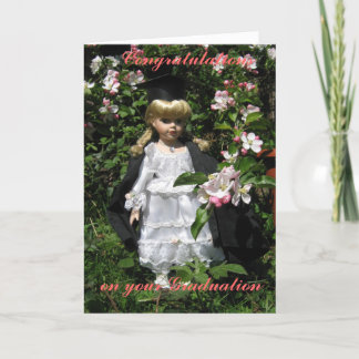 Congratulations on your graduation card