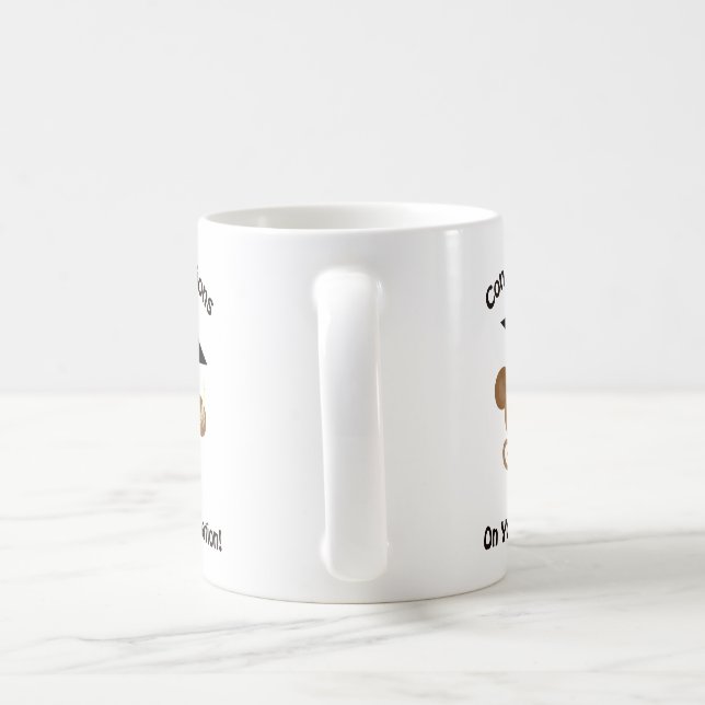 congratulations on your graduation monkey coffee mug (Handle)