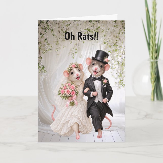 Congratulations on your marraige card (Front)