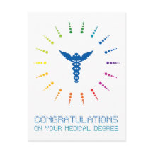 congratulations on your medical degree : rainbow