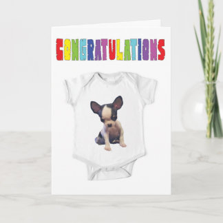 Congratulations on your new arrival! card