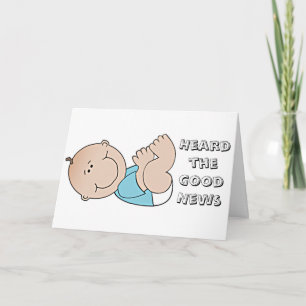 CONGRATULATIONS ON YOUR "NEW BAB BOY" CARD