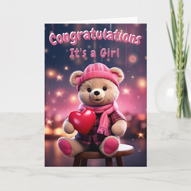Congratulations on your new baby card (Front)