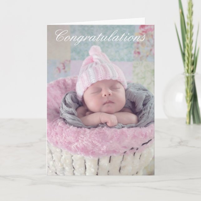 Congratulations on your New Bundle of Joy Card (Front)