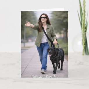 Congratulations on Your New Guide Dog Card