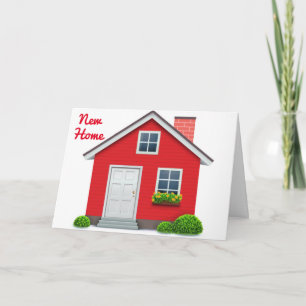 "CONGRATULATIONS" ON YOUR **NEW HOME** CARD