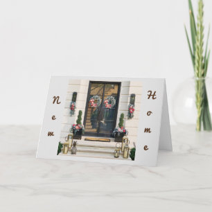 "CONGRATULATIONS" ON YOUR **NEW HOME** CARD