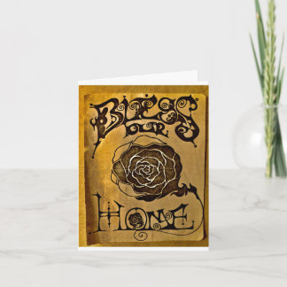 congratulations on your new home card