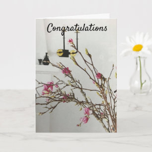 **CONGRATULATIONS ON YOUR NEW HOME" CARD