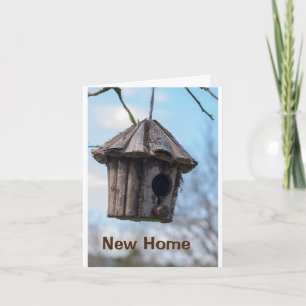 Congratulations on your new home card